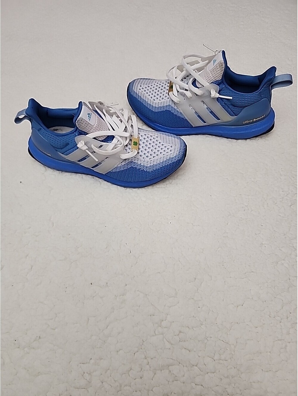 Size 8.5 - Katie Ledecky x adidas UltraBoost 2.0 DNA Focus Blue W